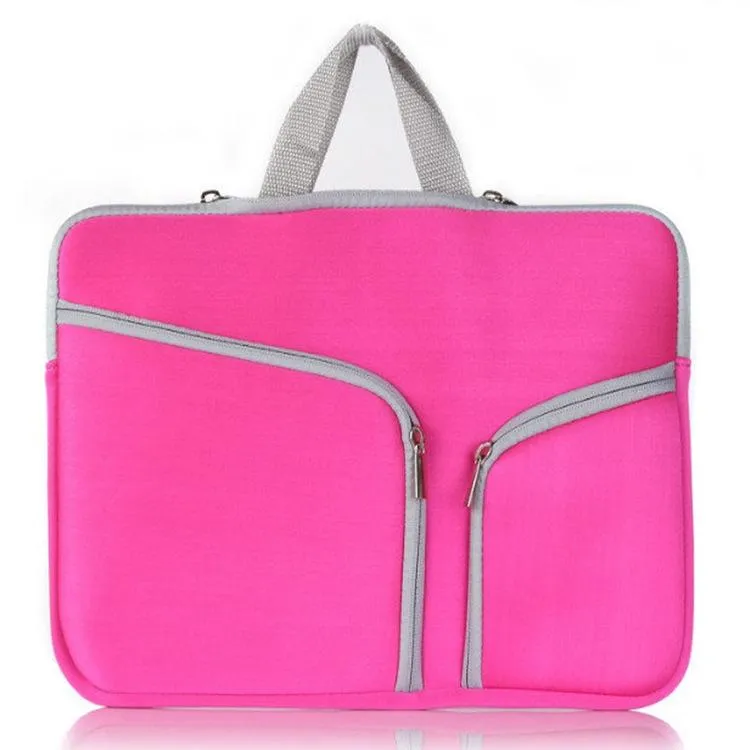 14 Inch Multi-Pocket Laptop Liner Bag For Diving Material