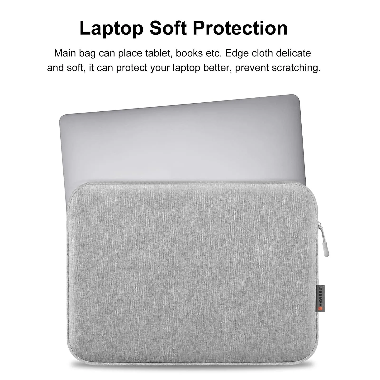 15-16.7 Inch Laptop Briefcase Bag with Zipper for 16 Inch Sleeve