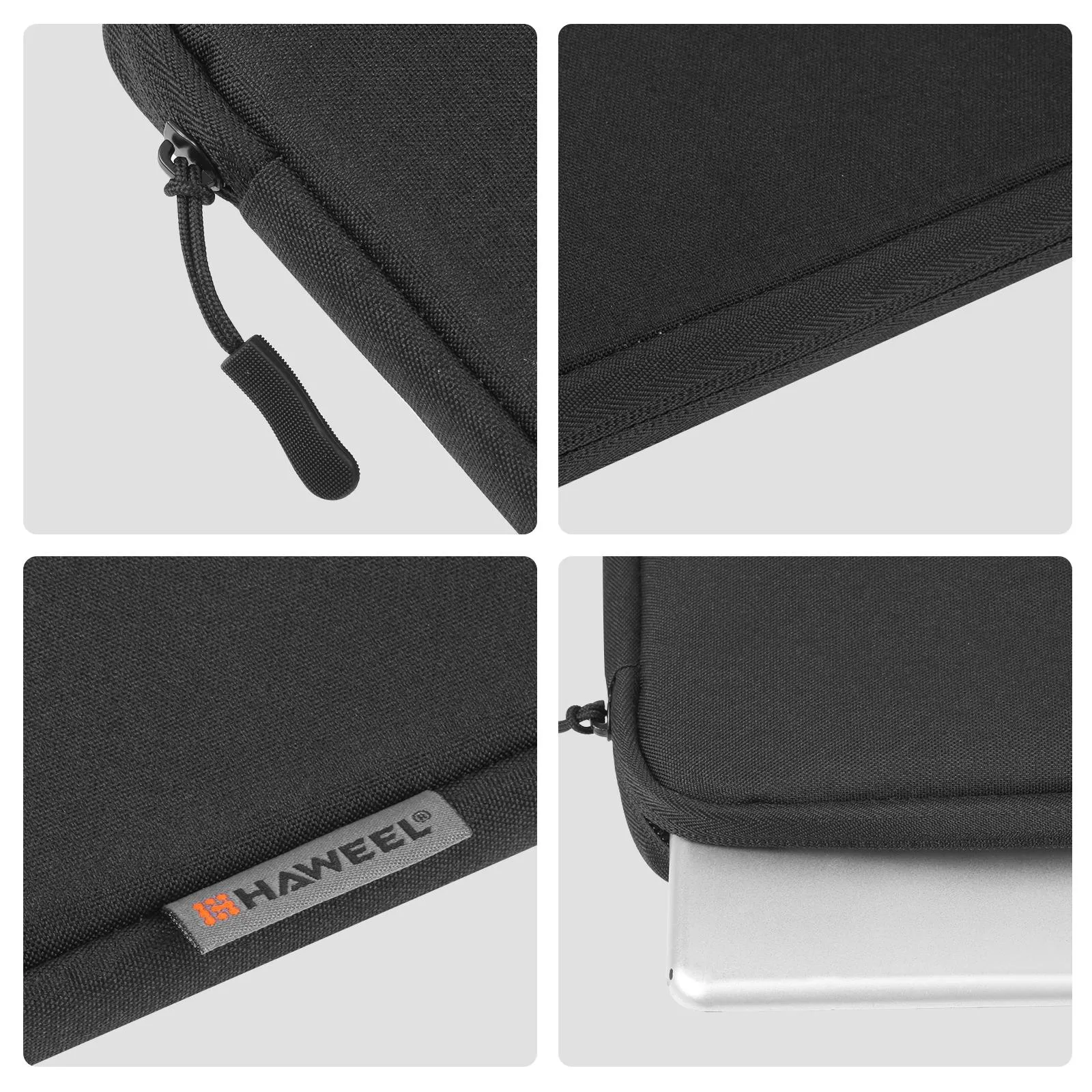 15-16.7 Inch Laptop Briefcase Bag with Zipper for 16 Inch Sleeve