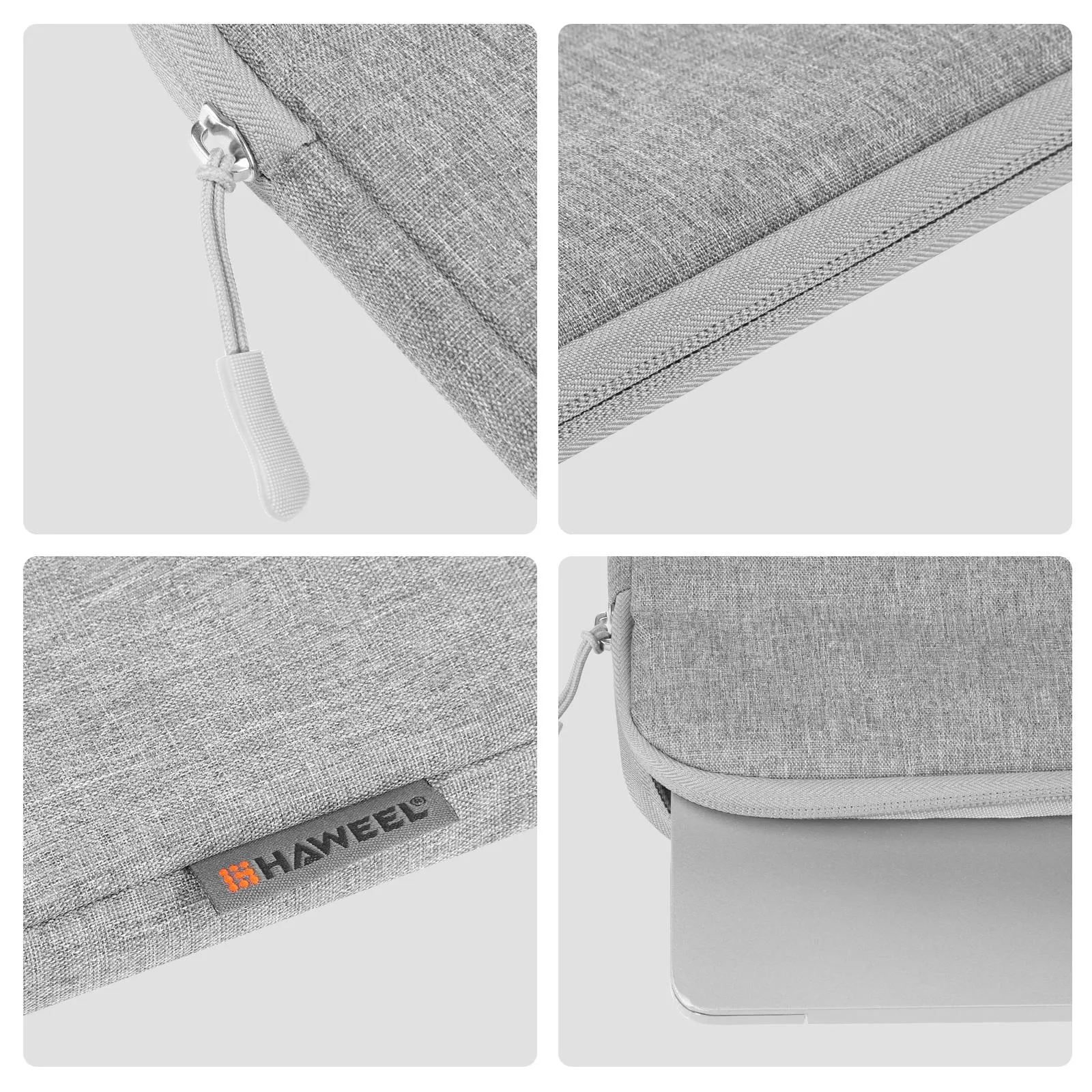15-16.7 Inch Laptop Briefcase Bag with Zipper for 16 Inch Sleeve