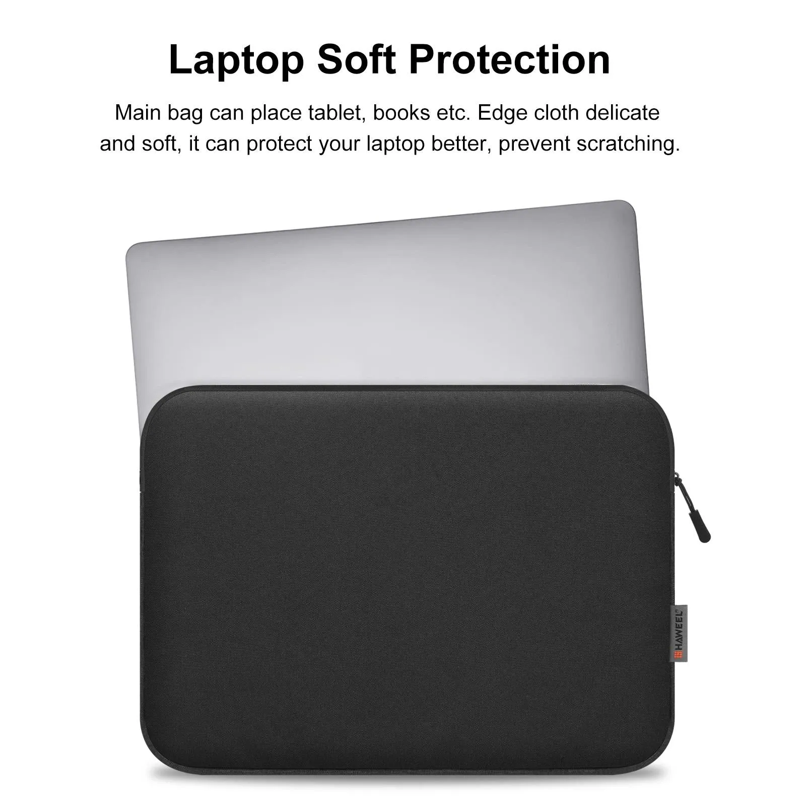 15-16.7 Inch Laptop Briefcase Bag with Zipper for 16 Inch Sleeve