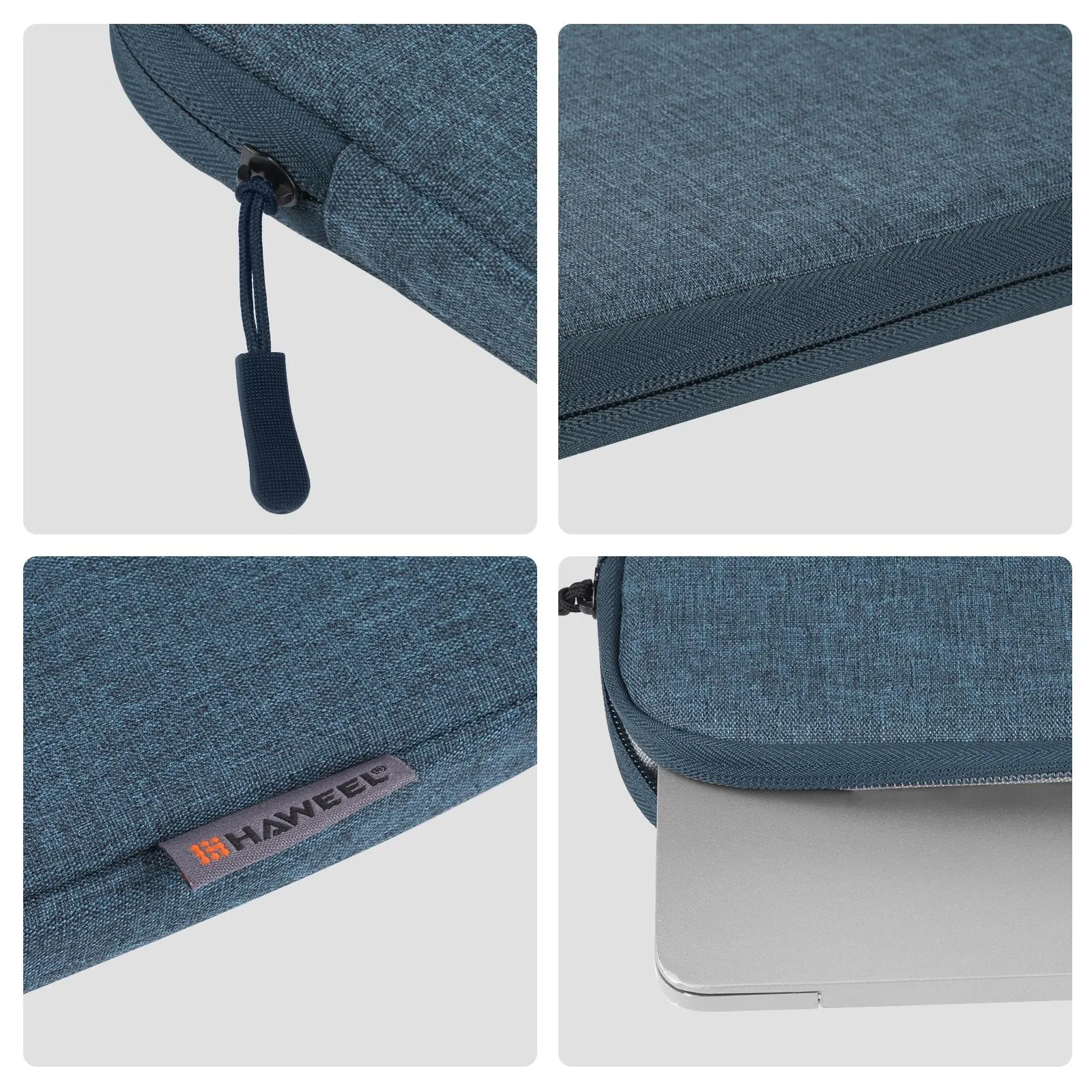 15-16.7 Inch Laptop Briefcase Bag with Zipper for 16 Inch Sleeve