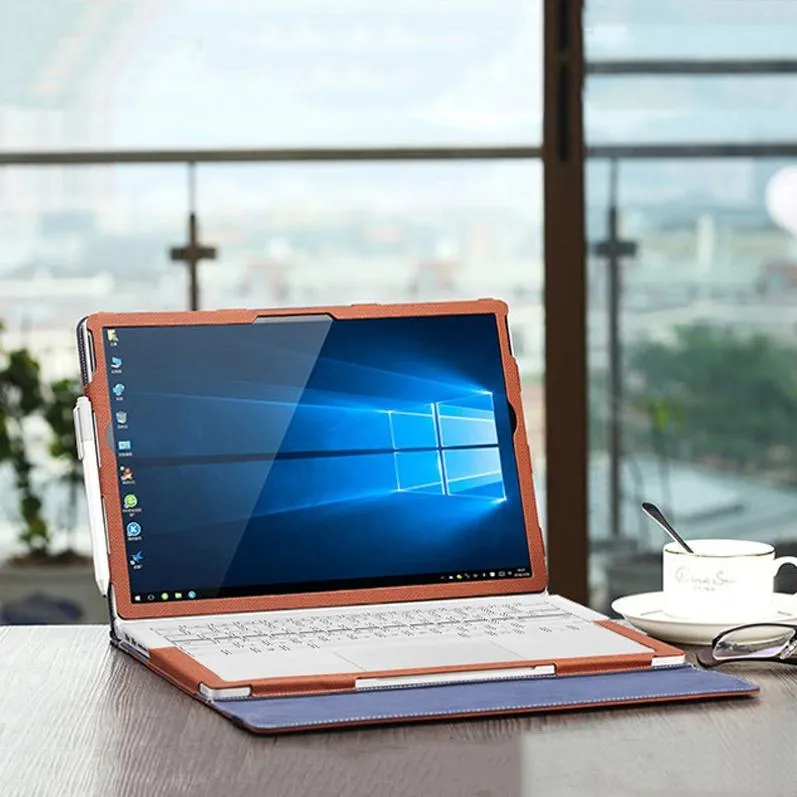 15-inch Protective Sleeve for Microsoft Surface Book 2 in Pu Leather