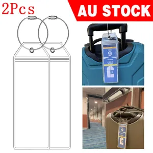 2 Cruise Ship Luggage Tags Holders | HQ | Great for Royal Caribbean & Celebrity