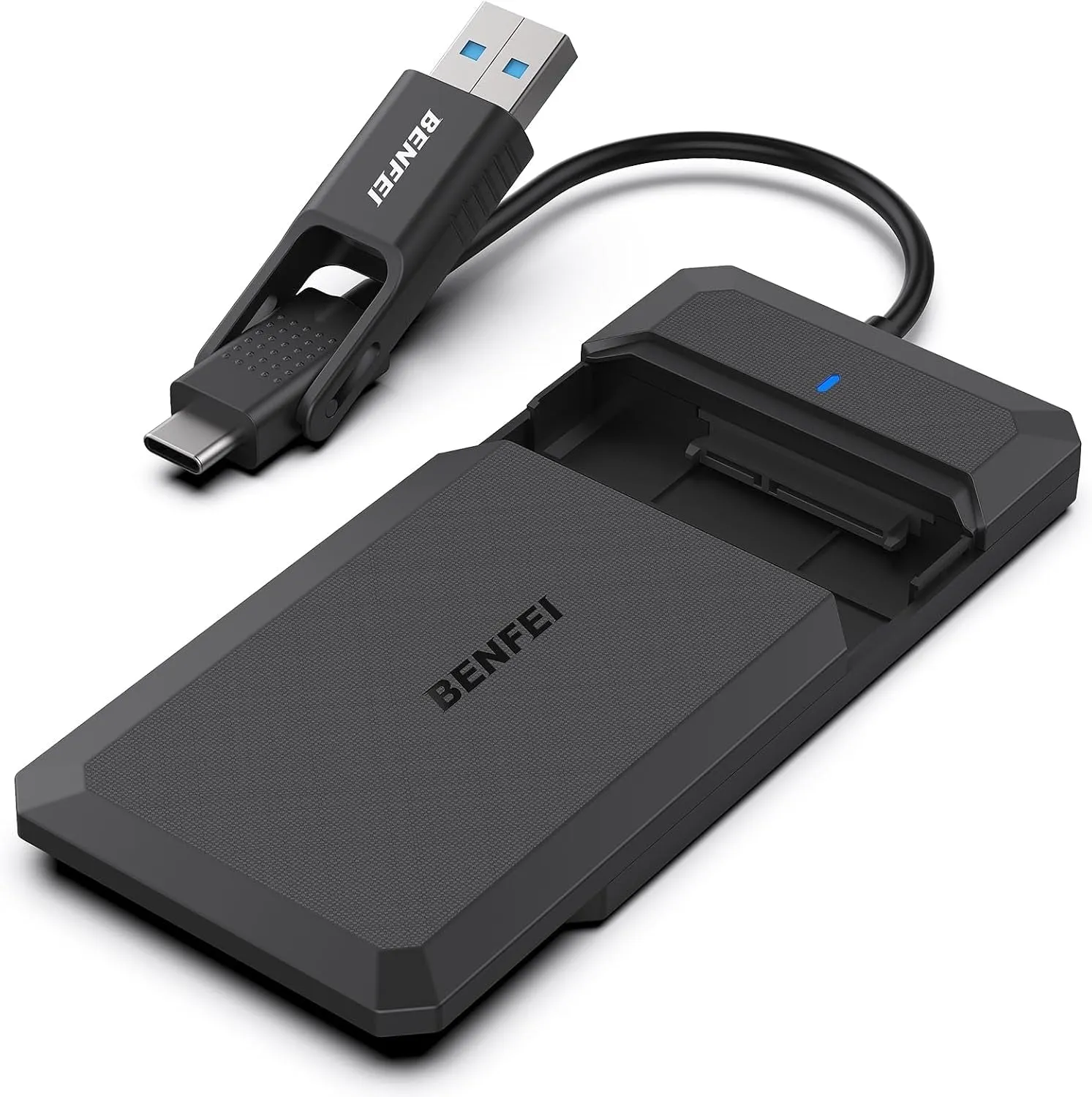 2.5 Inch SATA to USB Tool-Free External Hard Drive Enclosure