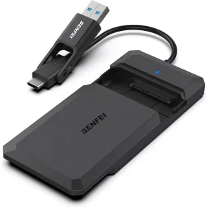 2.5 Inch SATA to USB Tool-Free External Hard Drive Enclosure