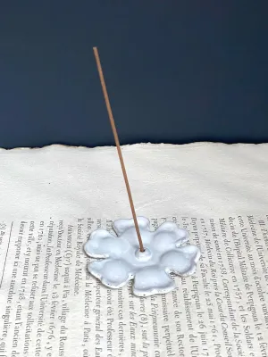 Astier de Villatte Double Chance Clover Incense Holder - RETIRED