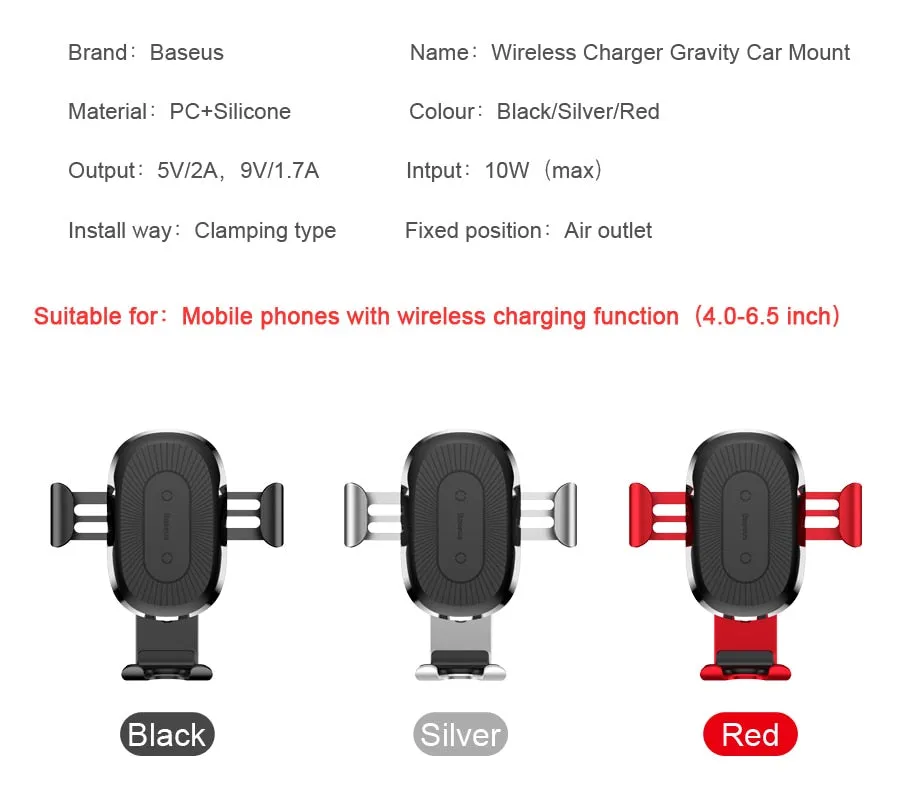Car Wireless Charger