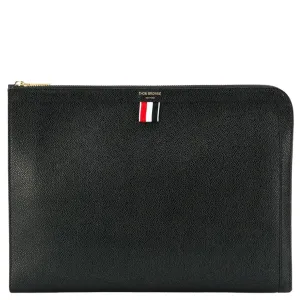 Document Gusset Folio In Pebble