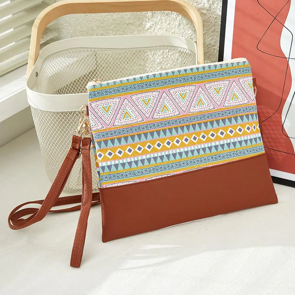 iLLASPARKZ Aztec Pattern Mini Clutch / Crossbody Bag