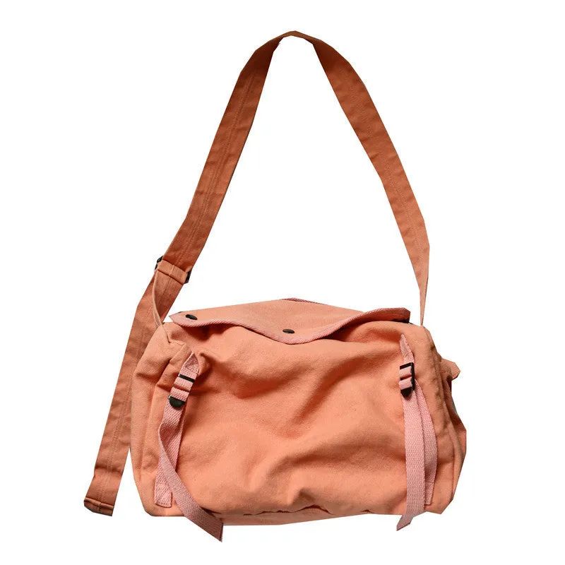 Leisure Artistic Youth Messenger Shoulder Canvas Messenger Bag