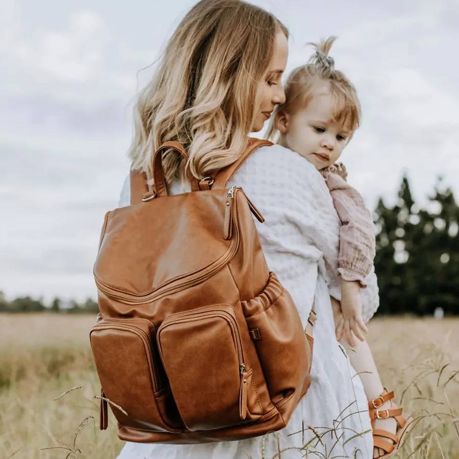 OiOi Nappy Backpack - Tan