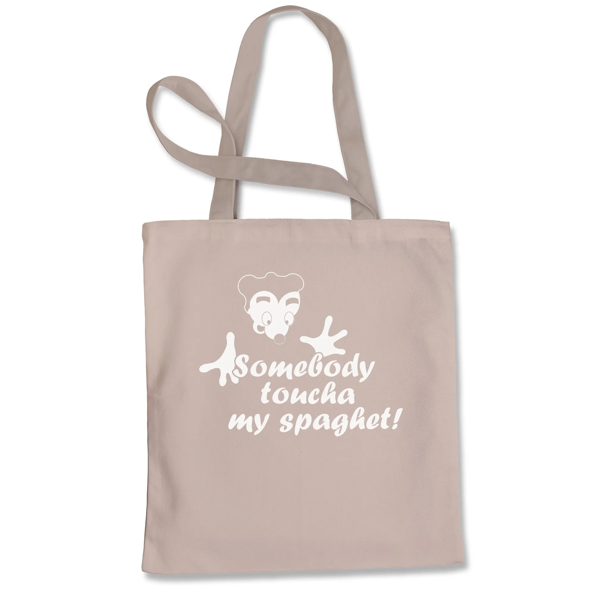 Somebody Toucha My Spaghet Funny Meme Tote Bag