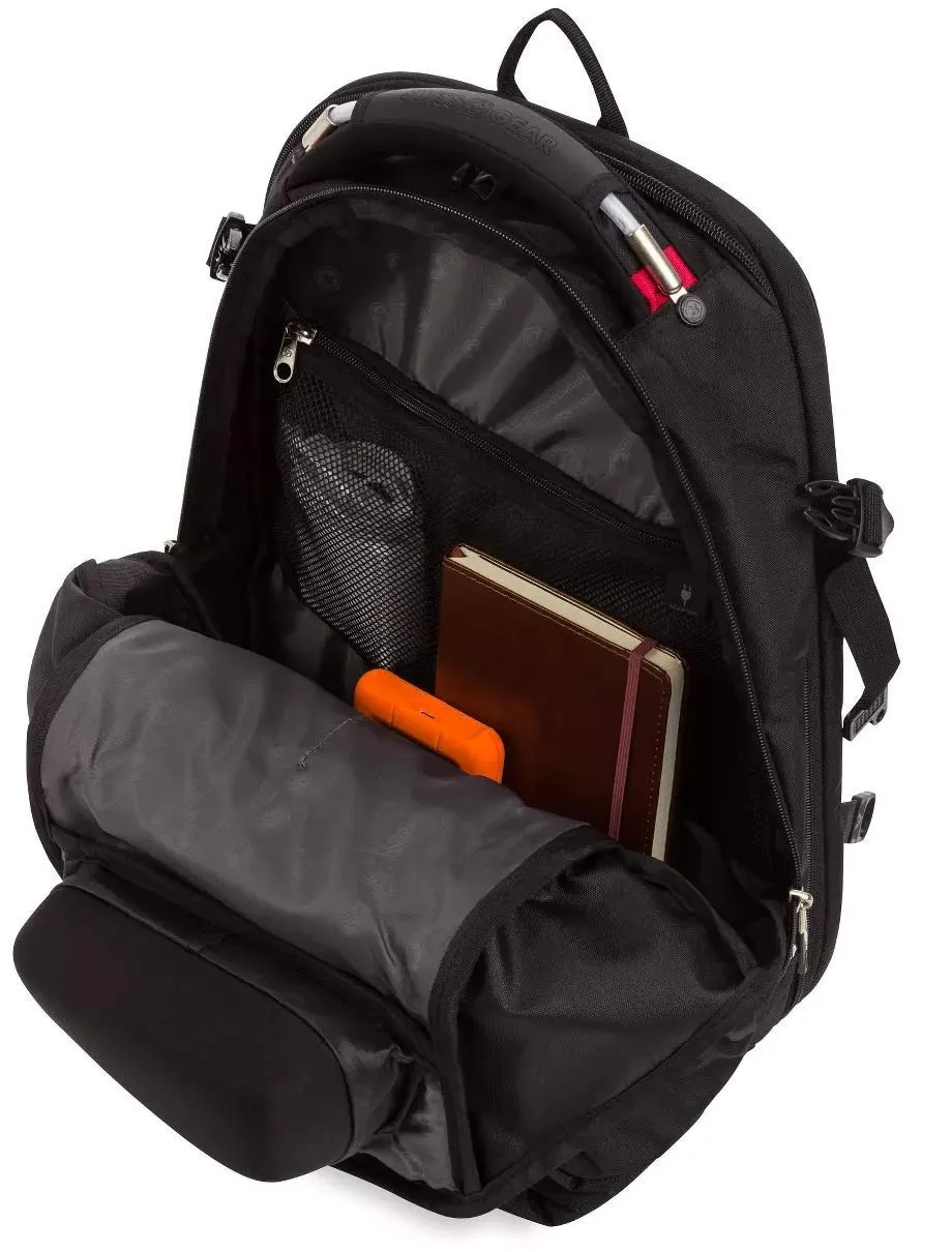 SWISSGEAR SA6752.Black TSA Friendly ScanSmart Laptop Backpack for Work School and Travel