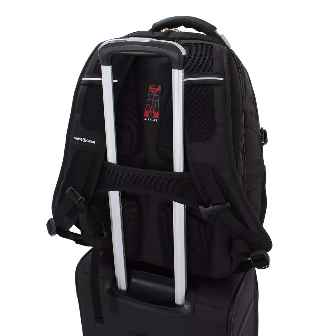 SWISSGEAR SA6752.Black TSA Friendly ScanSmart Laptop Backpack for Work School and Travel