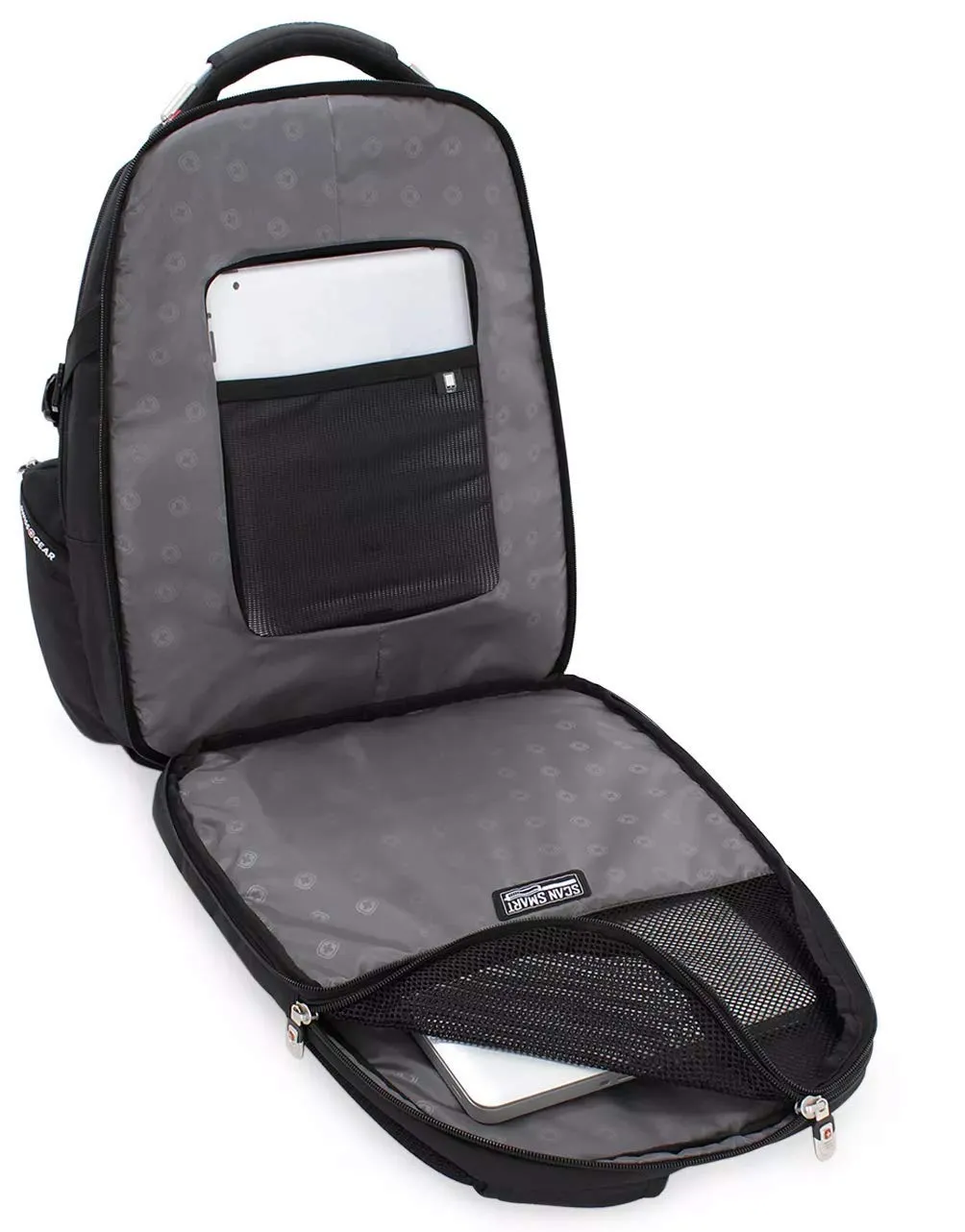 SWISSGEAR SA6752.Black TSA Friendly ScanSmart Laptop Backpack for Work School and Travel