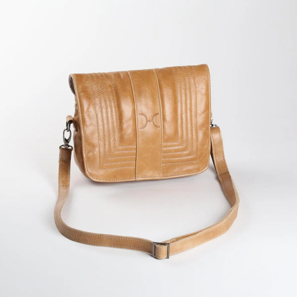 Thandana Katie Leather Sling Clutch