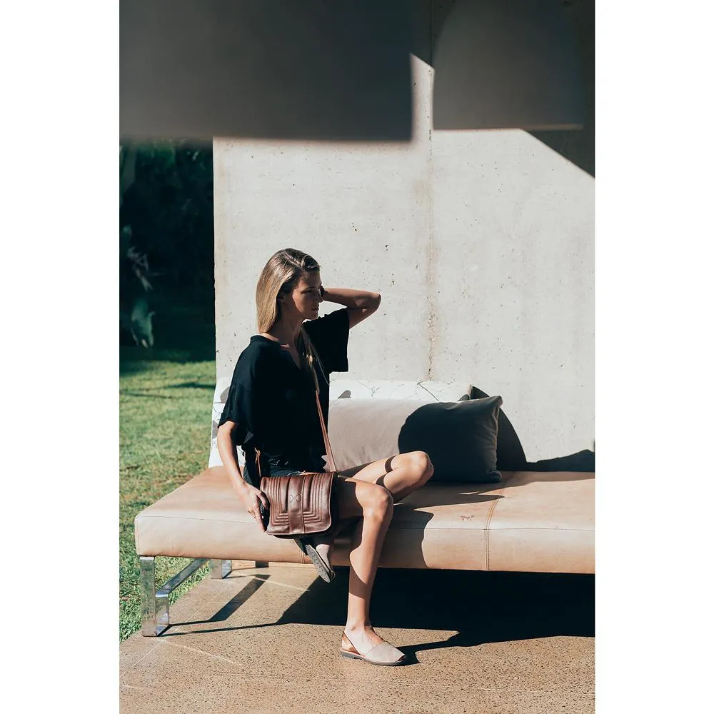 Thandana Katie Leather Sling Clutch