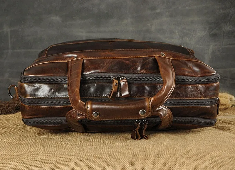 West Louis Antique Design Business Briefcase