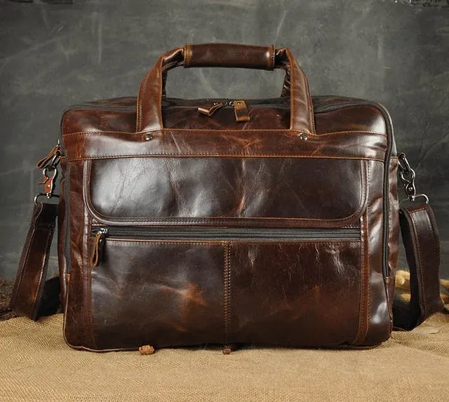 West Louis Antique Design Business Briefcase