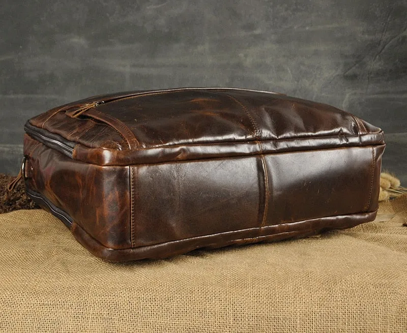 West Louis Antique Design Business Briefcase