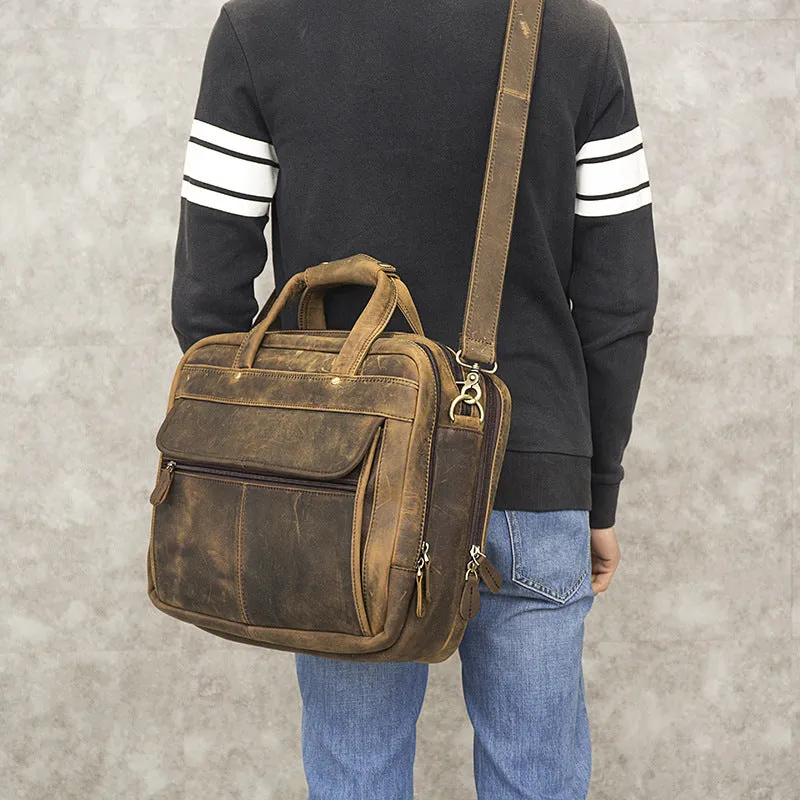 West Louis Antique Design Business Briefcase