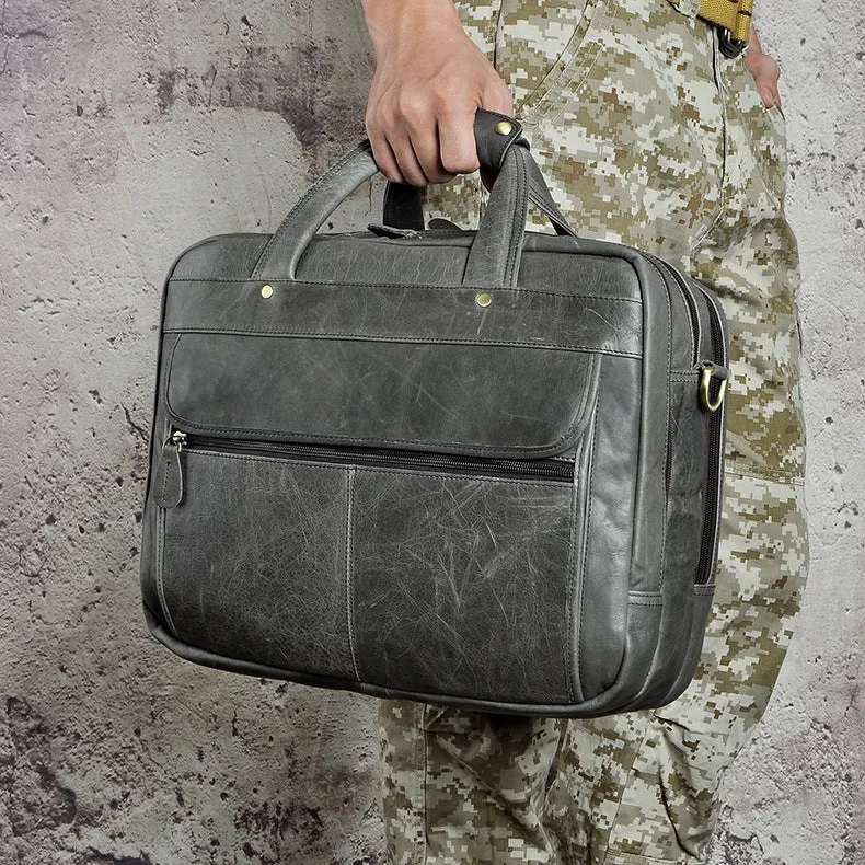 West Louis Antique Design Business Briefcase