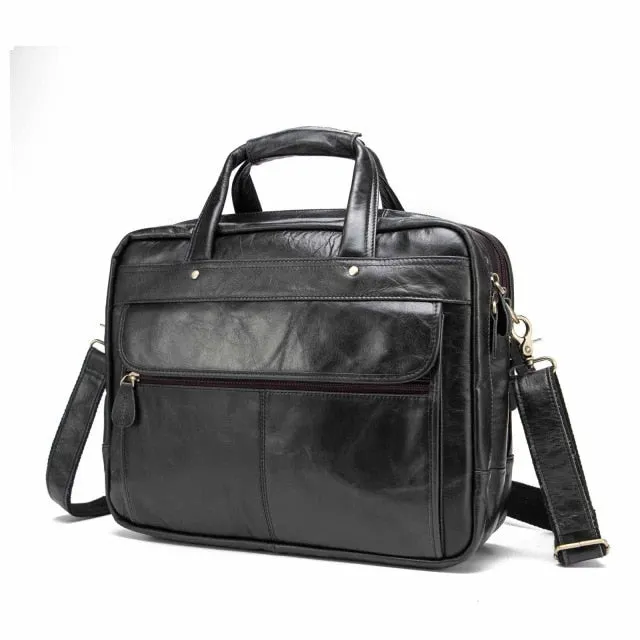 West Louis Antique Design Business Briefcase