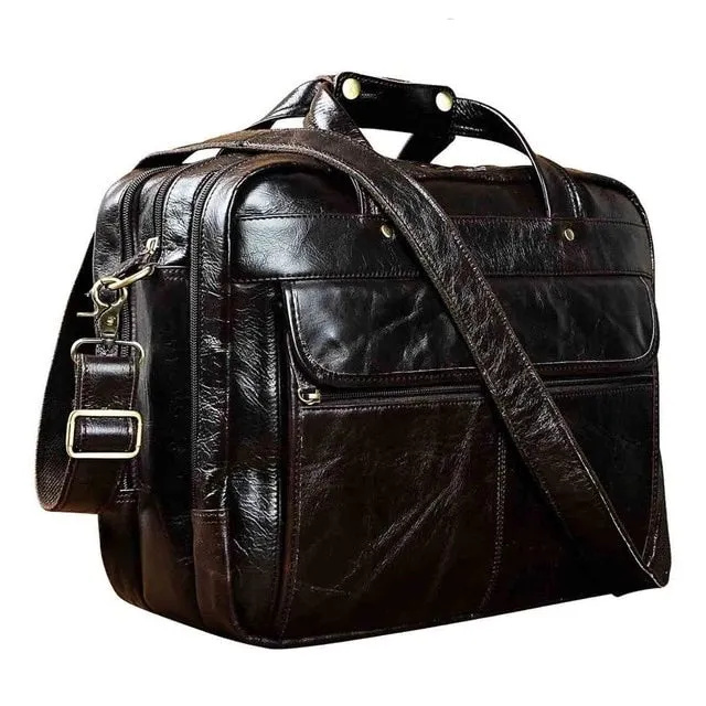 West Louis Antique Design Business Briefcase